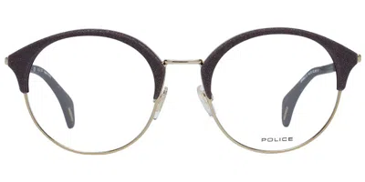 Police Vpl730m Women's Glasses, Gold, Size 50