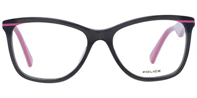 Police Vpl760e Women's Glasses, Brown, Size 52