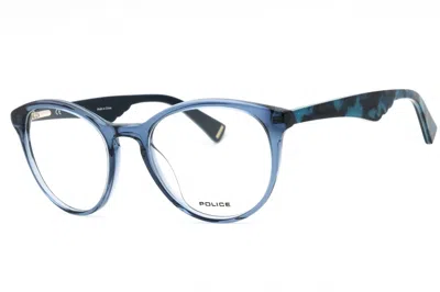 Police Vpl764 Eyeglasses In Blue