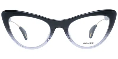 Police Vpl855 Affair 5 Women's Glasses, Black, Size 50