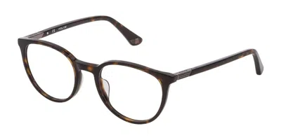 Police Vpl883n Axiom 1 0722 Men's Glasses Tortoiseshell Size 51 - Free Lenses - Blue Light Block Available In Brown
