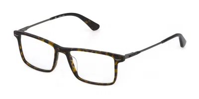 Police Vpld92 0722 Occhiali Da Vista Tartarugatishell Per Uomo (solo Montatura) In Brown