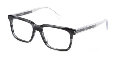 Police Vplf03n Men's Glasses, Tortoiseshell, Size 53 In Gray