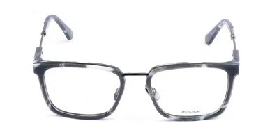 Police Vplf09m Men's Glasses, Grey, Size 53 In Gray