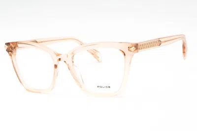 Police Vplf29m Cat Eye Acetate Eyeglasses In Blush