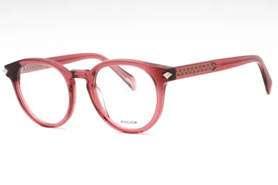 Police Vplf30 Eyeglasses In Burgundy
