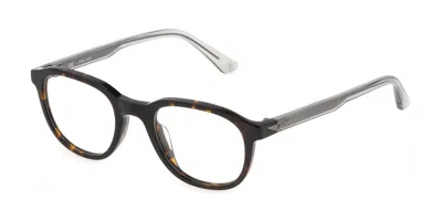 Police Vplf77 Ocean 4 Men's Glasses, Tortoiseshell, Size 49 In Brown