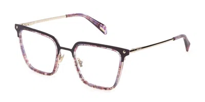 Police Vplg25 Stagedive 11 Women's Glasses, Purple, Size 51 In Multi