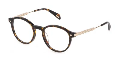 Police Vplg27 Fame 3 Women's Glasses, Tortoiseshell, Size 49 In Brown