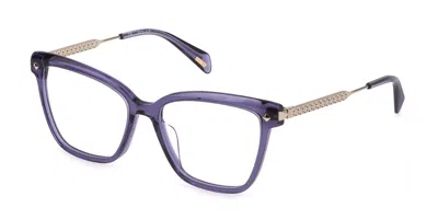 Police Vplg28 Fame 4 Women's Glasses, Purple, Size 53