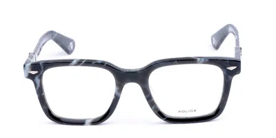 Police Vplg80m Men's Glasses, Grey, Size 51 In Gray