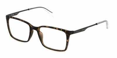 Police Vpll62 Champ Lite 3 Men's Glasses, Tortoiseshell, Size 52 In Brown