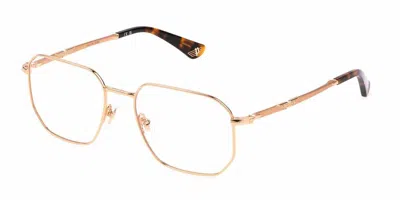Police Vpll67 Origins Classic 4 Men's Glasses, Gold, Size 53