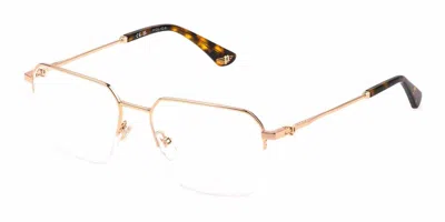 Police Vpll68 Force 1 Men's Glasses, Gold, Size 54