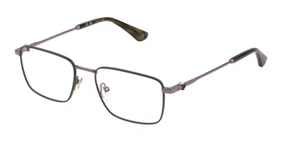 Police Vpll69 Force 2 Men's Glasses, Green, Size 54