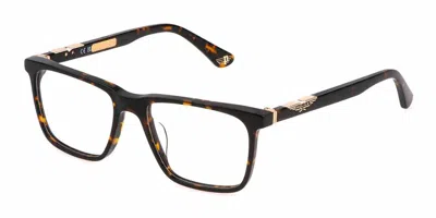 Police Vpll71 Origins 59 Men's Glasses, Tortoiseshell, Size 55 In Brown