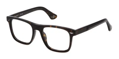 Police Vpll72e Monument 4 Men's Glasses, Tortoiseshell, Size 52 In Brown