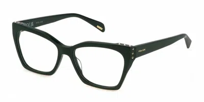 Police Vplm04e Superstar 1 Women's Glasses, Green, Size 54