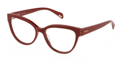 Police Vplm05 Superstar 2 Women's Glasses, Red, Size 54