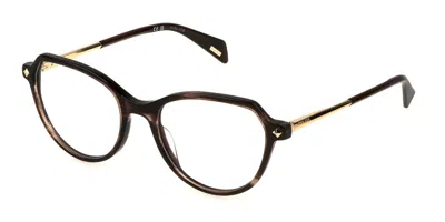 Police Vplm07 Stagedive 18 Women's Glasses, Brown, Size 52