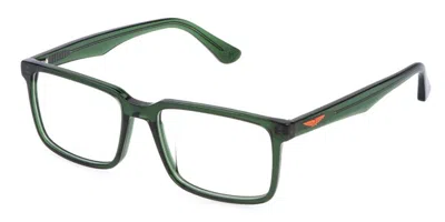 Police Vpln17 Origins Lite 22 0g61 Occhiali Da Vista Verdi Per Uomo (solo Montatura)
