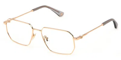 Police Vpln23 Force 4 Men's Glasses, Gold, Size 55