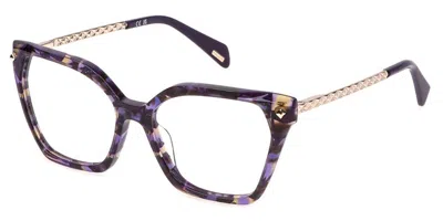 Police Vpln55 Sphinx 3 Women's Glasses, Tortoiseshell, Size 53 In Brown