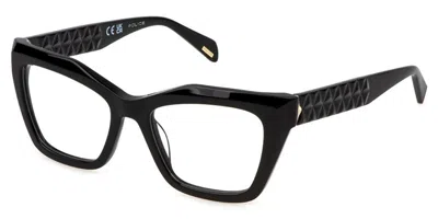 Police Vpln57 Phenomenon 3 Women's Glasses, Black, Size 52