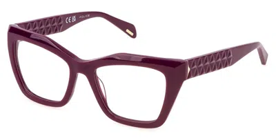 Police Vpln57 Phenomenon 3 Women's Glasses, Purple, Size 52