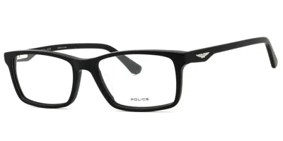 Police Vpln82 0703 Occhiali Da Vista Neri Per Uomo (solo Montatura) In Black