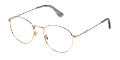 Police Vplp07 Origins Lite 25 Men's Glasses, Gold, Size 51