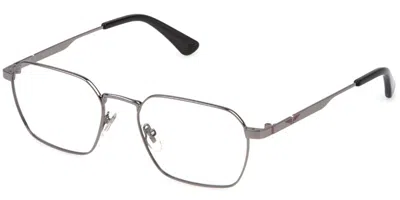 Police Vplp10 Origins Lite 28 Men's Glasses, Silver, Size 54