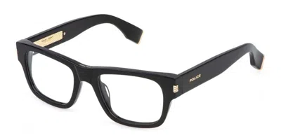 Police Vplp19 G.o.a.t. 4 Men's Glasses, Black, Size 52