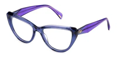 Police Vplp51e Gem 5 Women's Glasses, Blue, Size 54