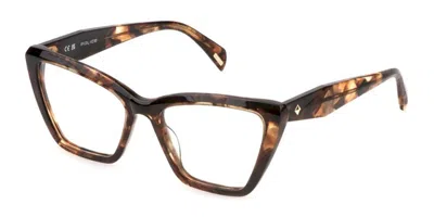 Police Vplp52 Gem 6 Women's Glasses, Tortoiseshell, Size 54 In Black
