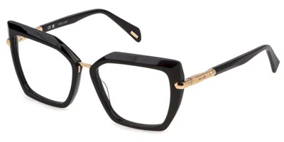 Police Vplp54 Mermaid 6 Women's Glasses, Black, Size 53 In Blue