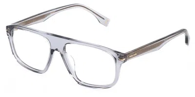Police Vplq65 Champ 12 04g0 Occhiali Da Vista Chiari Per Uomo (solo Montatura) In Gray