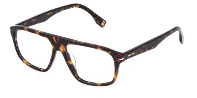 Police Vplq65 Champ 12 0722 Occhiali Da Vista Tartarugatishell Per Uomo (solo Montatura)