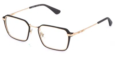 Police Vplq71 Code 8 0300 Occhiali Da Vista Neri Per Uomo (solo Montatura)