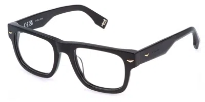 Police Vplq72 Supernova 3 0700 Occhiali Da Vista Neri Per Uomo (solo Montatura) In Black