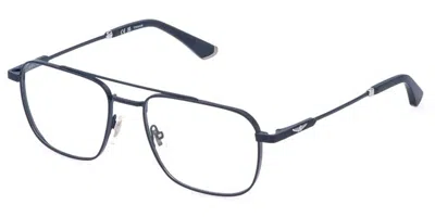 Police Vplq75 Origins Titan 2 0l63 Occhiali Da Vista Blu Per Uomo (solo Montatura) In Black