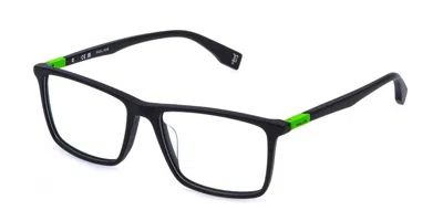 Police Vplr58 Playmaker 1 0703 Occhiali Da Vista Neri Per Uomo (solo Montatura)