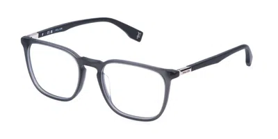 Police Vplr59 Playmaker 2 03gu Men's Glasses  Size 53 - Free Lenses - Blue Light Block Available In Gray