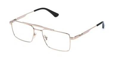 Police Vplr61 Origins Lite 38 0300 Occhiali Da Vista Oro Per Uomo (solo Montatura) In Gold