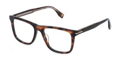 Police Vplr62 Grind 4 0752 Occhiali Da Vista Tartarugatishell Per Uomo (solo Montatura) In Brown