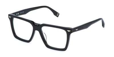 Police Vplr66 Supernova 8 0700 Occhiali Da Vista Neri Per Uomo (solo Montatura) In Black