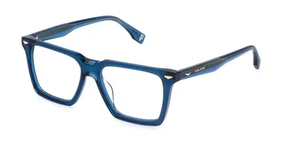Police Vplr66e Supernova 8 0agq Men's Glasses Blue Size 53 - Free Lenses - Blue Light Block Available