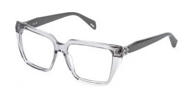 Police Vplr99 Enigma 1 04g0 Occhiali Da Vista Chiari Per Donna (solo Montatura) In Gray