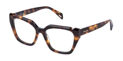 Police Vplt02 New Gem 1 09jc Occhiali Da Vista Tartarugatishell Per Donna (solo Montatura)
