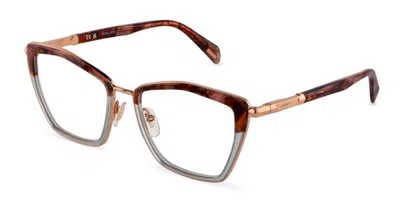 Police Vplu02e Mermaid 8 Women's Glasses, Tortoiseshell, Size 53 In Brown